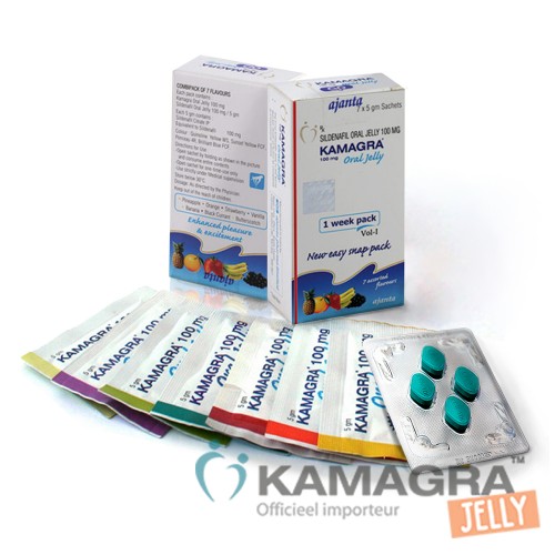 1 strip Kamagra 100mg + 1 Kamagra Jelly weekpack