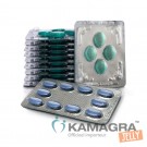 10 Strippen Kamagra + 10 Blauwe Erectie Pillen