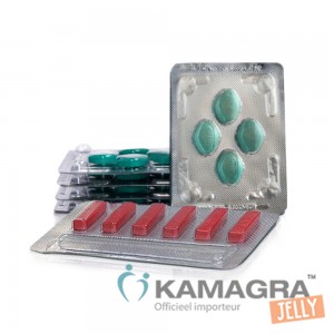 5 strippen Kamagra + 1 strip Sildalist